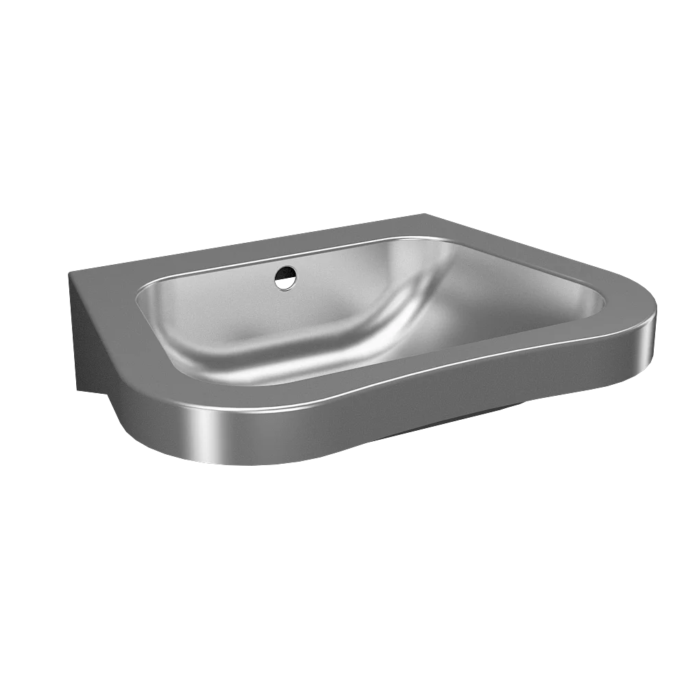 Эргономичная раковина Sanela 93660 (SLUN 66) 62х50,5 см