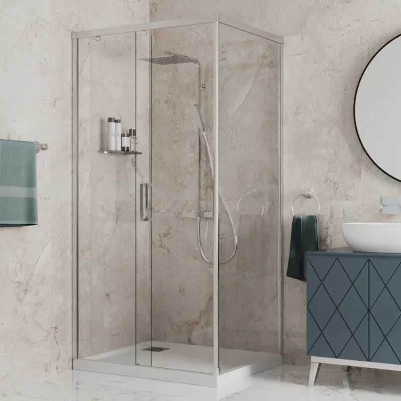 Душевое ограждение 120х80 см PAINI Dax 84CR12080