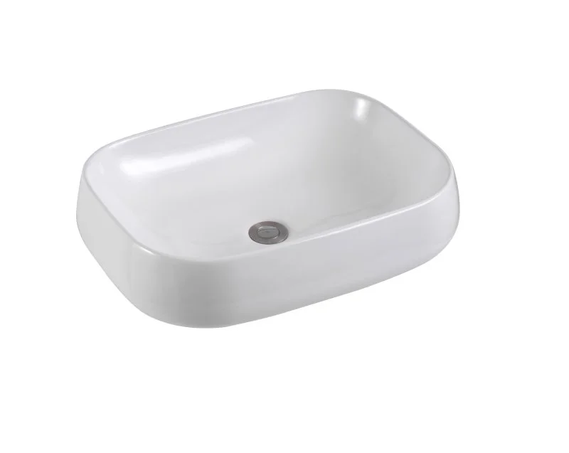 Раковина накладная для установки на столешницу AQUATEK AQ5526-MW 560*420*140, матовый белый