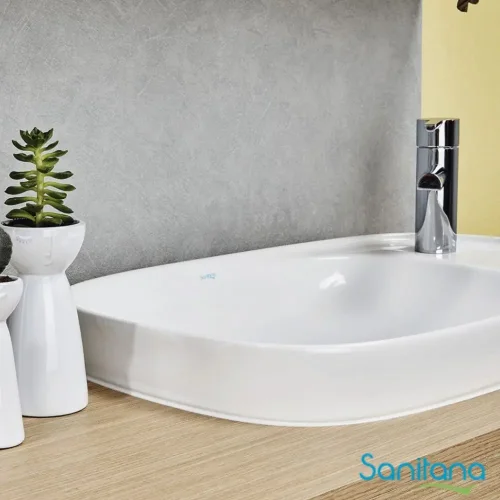 Раковина встраиваемая асимметричная Sanitana BE YOU S10062216700000