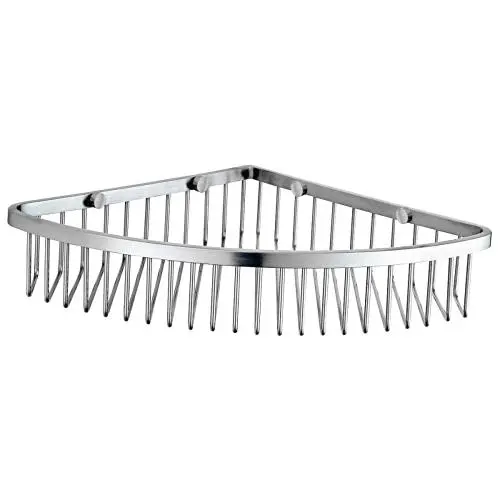 Мыльница в сеточку угловая 55х305х225 Nofer 09063.S