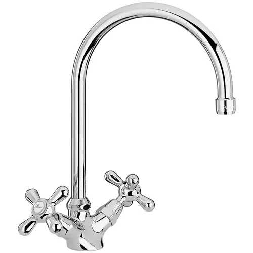 Высокий смеситель для мойки кухни Paini Liberty 17CR572LMKM