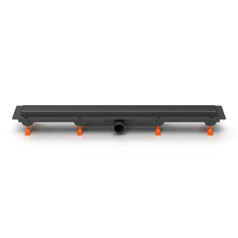 Душевой лоток PAINI CH850KC Klasik 850 мм D40, черный матовый