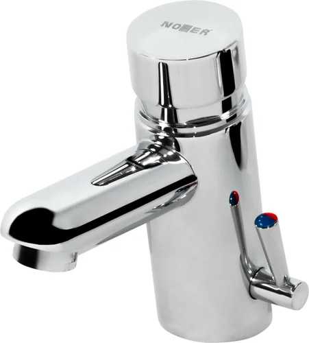 Смеситель с таймером подачи воды для раковины Nofer 07420M.N