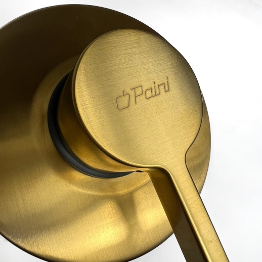 Смеситель для душа PAINI 74PJ690 Brera встраиваемый, брашированное золото PVD (PJ)