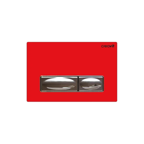 CREAVIT GP4003.00 Кнопка для инсталляции красная стекло