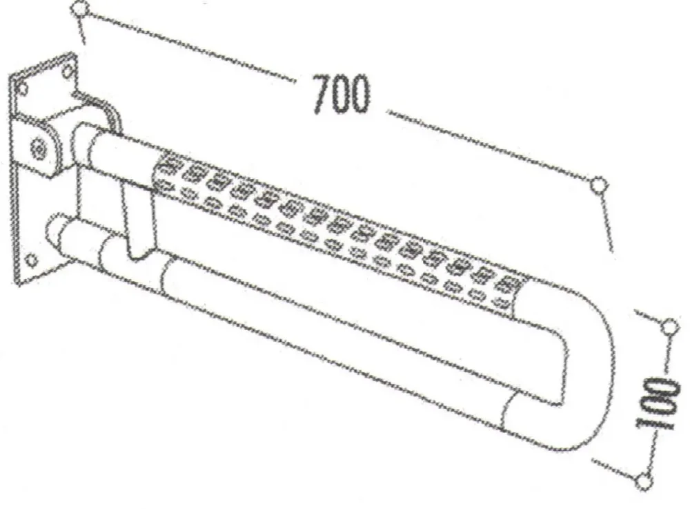 CREAVIT TB302 Поручень откидной