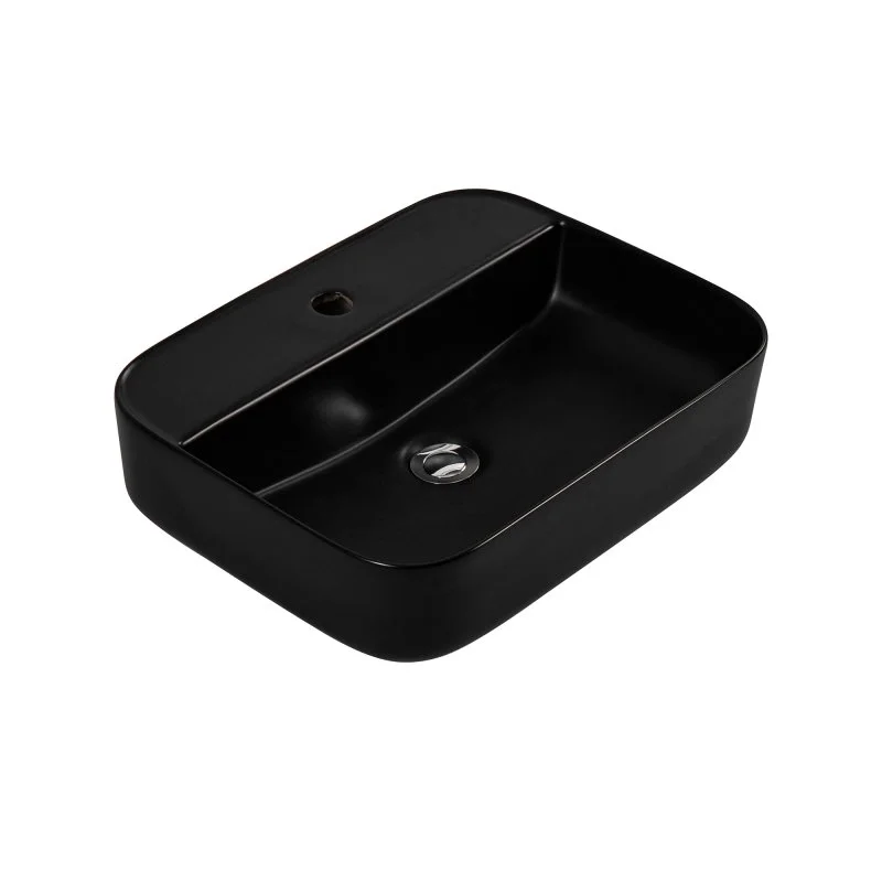 Раковина накладная для установки на столешницу AQUATEK ВЕГА AQ5506-MB