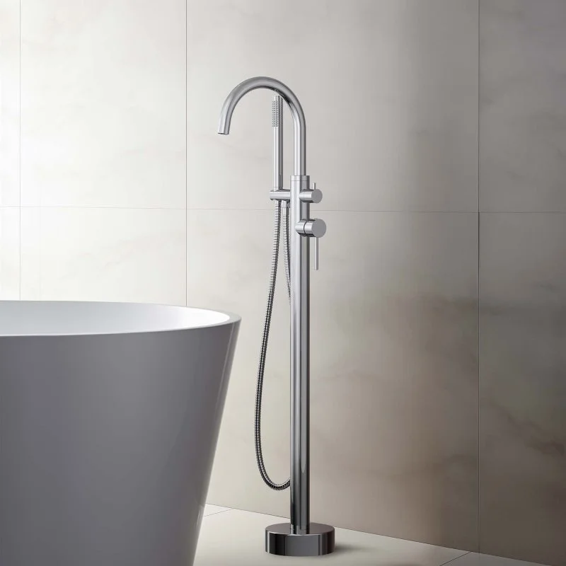 Смеситель для ванны напольный AQUATEK AQ1345CR ЕВРОПА