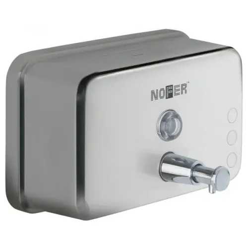 Дозатор для мыла inox Nofer 03042.B