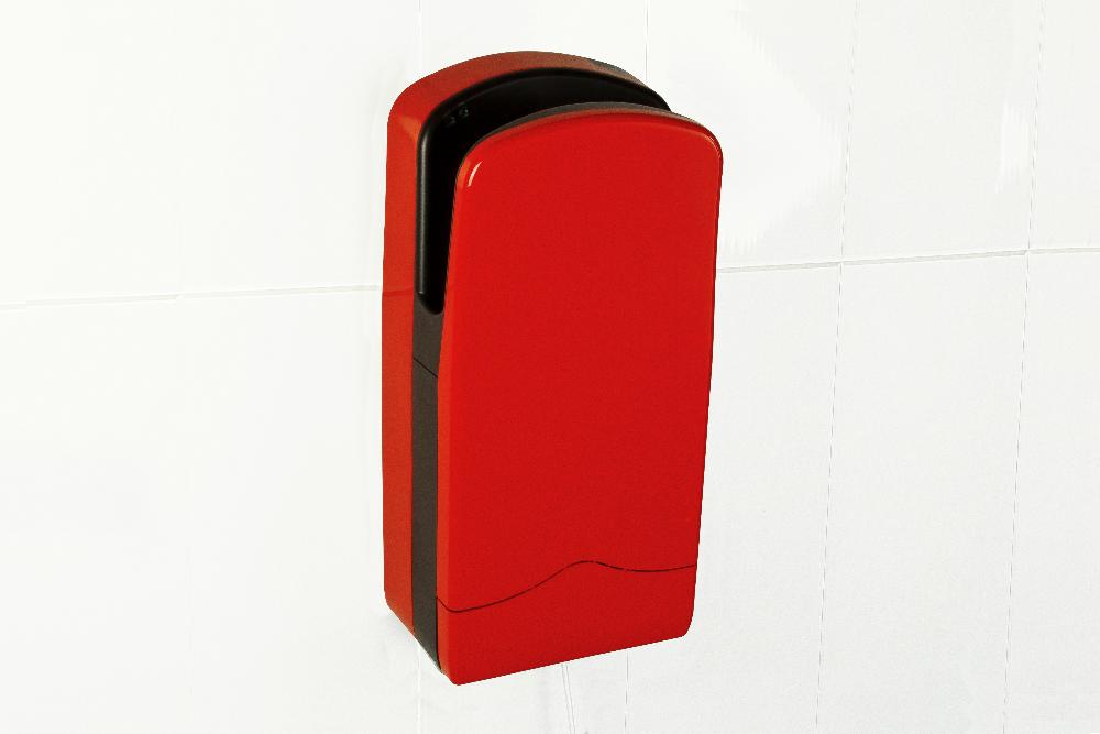Сушилка для рук V-JET автоматическая 1760 W RED F1, Nofer 01303. RF