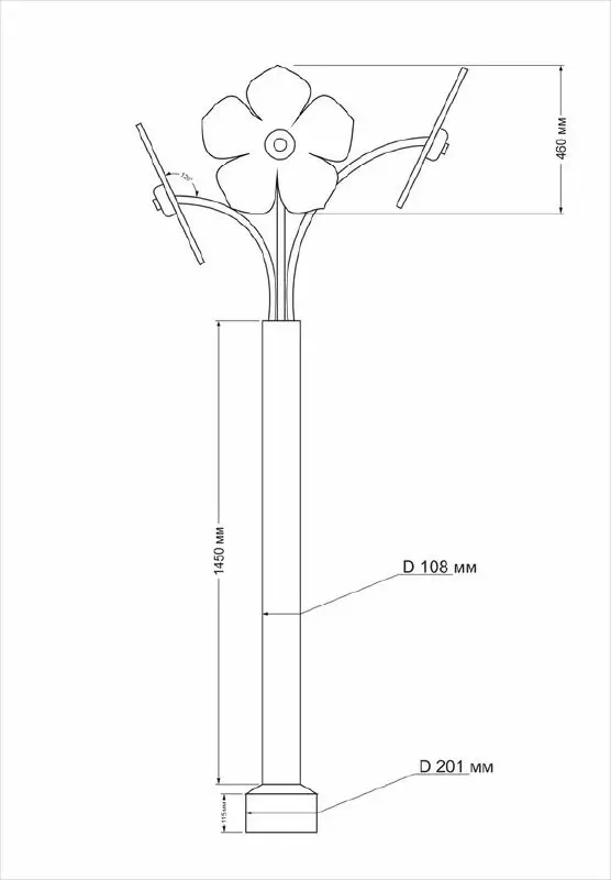 Душевая колонна с бесконтактным управлением SAWY FLEUR