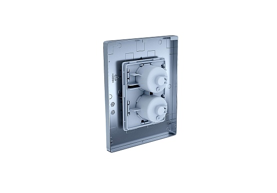 Панель смыва для инсталляции AQUATEK INSP-0000002 Pneumo N, белая