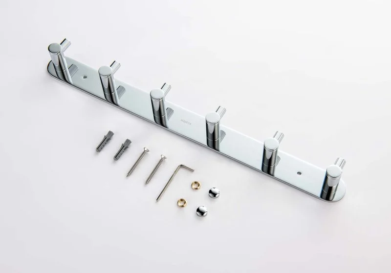 Планка с 6 крючками AQUATEK AQ4124CR ЕВРОПА