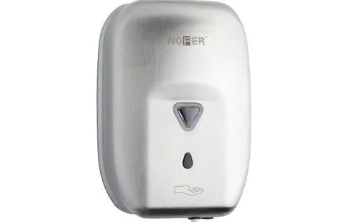 Дозатор для жидкого мыла автоматический Nofer 03023.S сенсорный из нержавеющей стали AISI 304