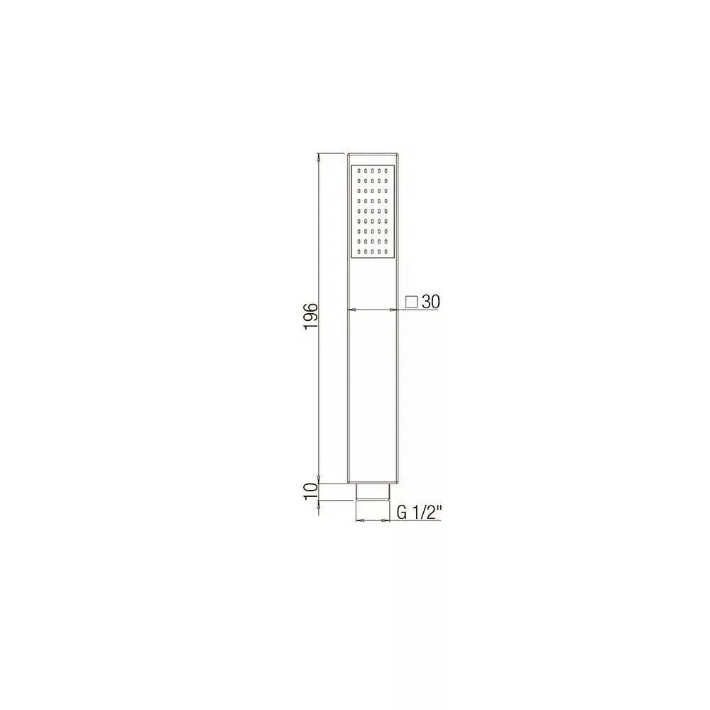 Душевая лейка Paini Dax 82CR155