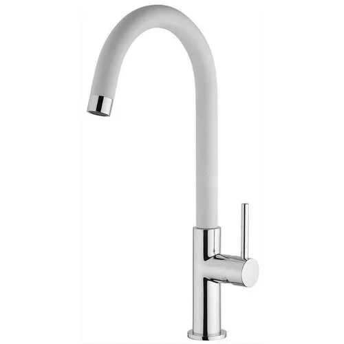 Смеситель для мойки кухни Paini Sky 78CR5722LSLMKM белый гранит