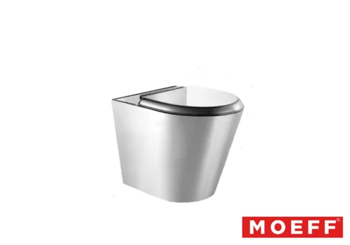 Унитаз подвесной из нержавеющей стали Moeff MF-211М