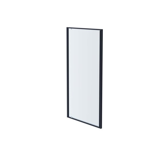 AQ ARI PI 09020GM Душевая дверь, распашная 900x2000 профиль оружейная сталь, стекло прозрачное