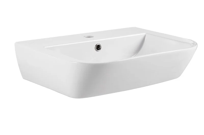 Раковина подвесная AQ5440-00, 595*435, белая