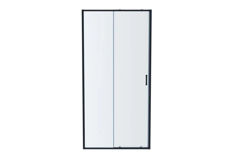 AQ ARI RA 12020GM Душевая дверь двухэлементная, раздвижная1200x2000 профиль оружейная сталь