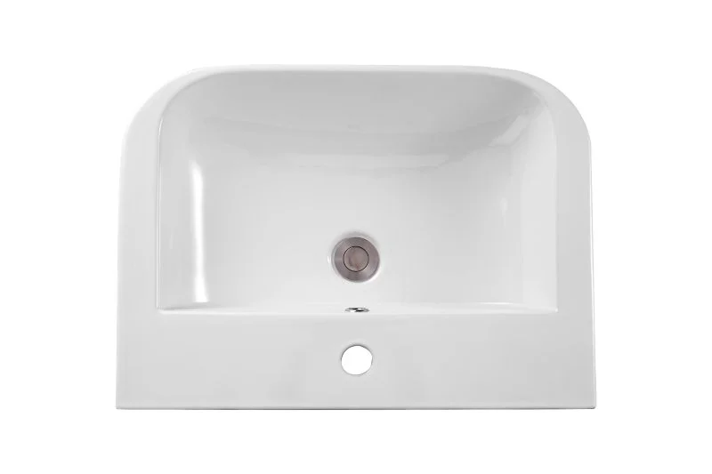 Раковина подвесная AQ5440-00, 595*435, белая