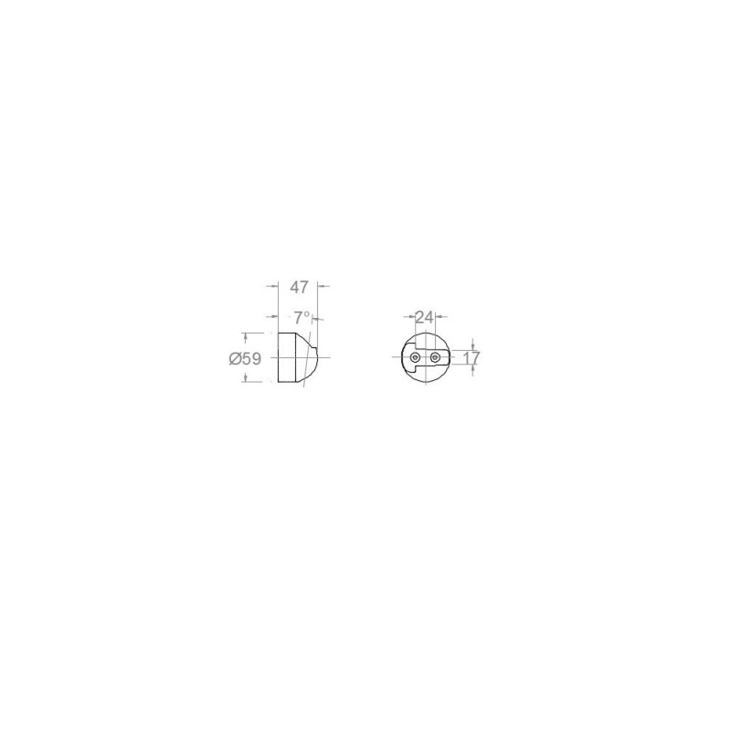 Держатель лейки настенный ABS 354802
