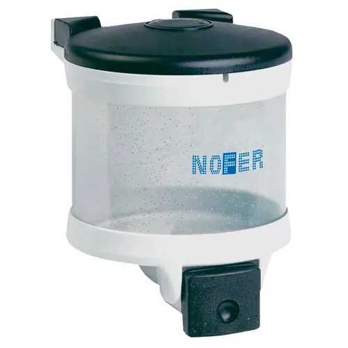 Диспенсер для мыла пластиковый BASIC 1000 мл. Nofer 03018.W