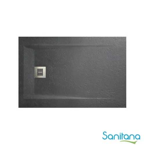 Поддон для душа Sanitana ROCKS 1000х800 серый SP3013E8320100590