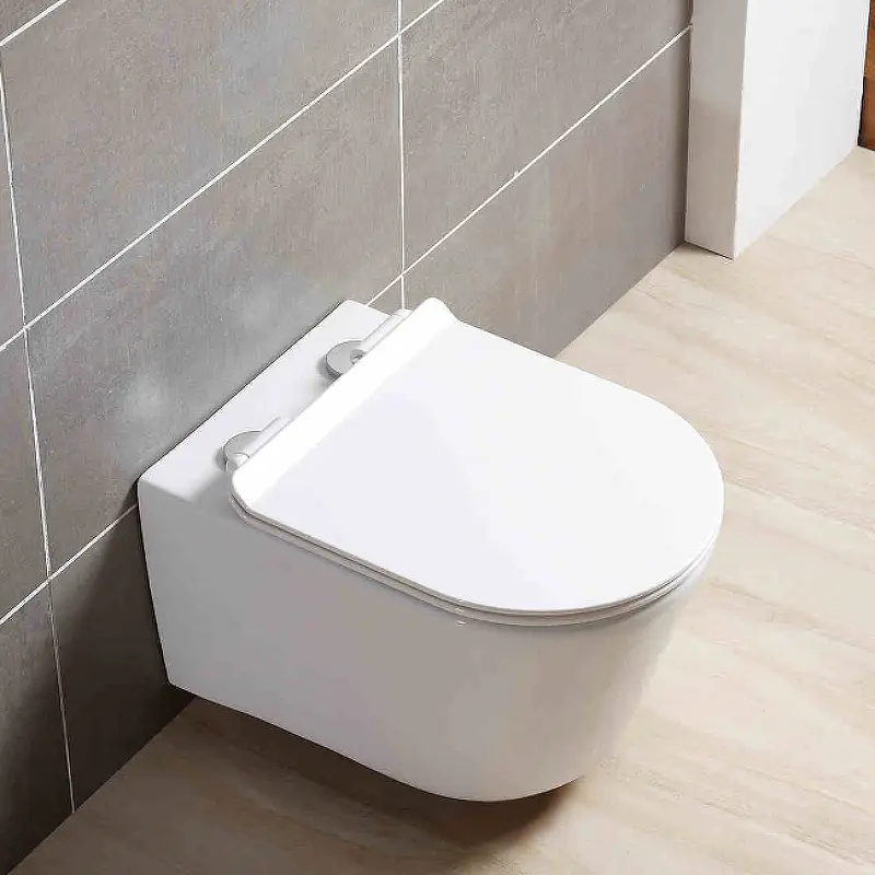 Унитаз Aquatek Оберон AQ1363W-00 подвесной с сиденьем Микролифт
