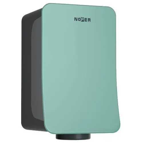 Сушилка для рук сенсорная Fusion голубая Nofer 01871.TQ