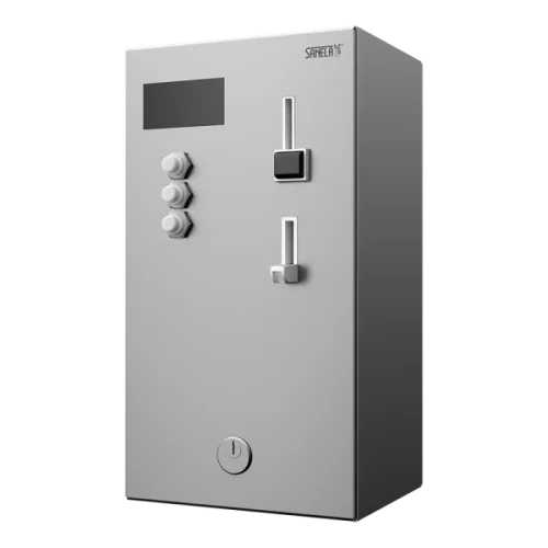 Монетный и жетонный автомат для 1-3 душей, выбор автоматом Sanela SLZA 01M 88011