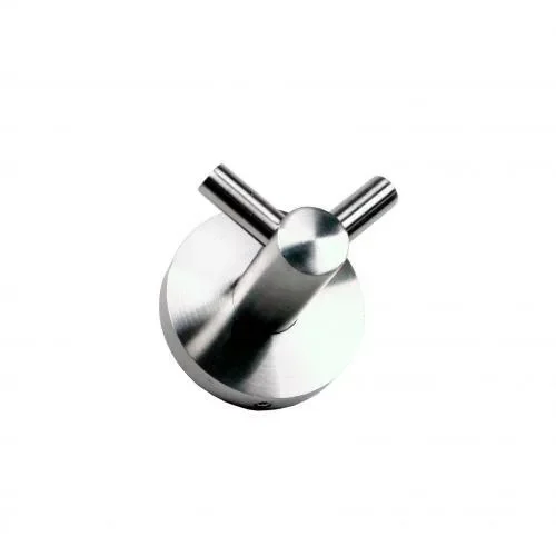 Крючок для ванной двойной NIZA матовый Nofer 16852.S