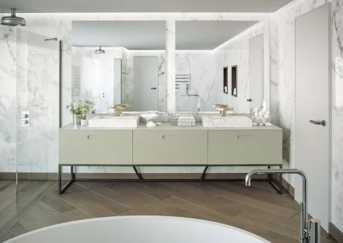Сушилка для рук с краном и дозатором мыла 3 в 1 Concept 3 Nofer 01902.GD