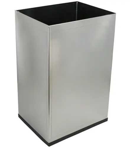 Ведро из нерж. Стали прямоугольное 40 л.  500х320х260 мм Nofer 14075.40.SC.B