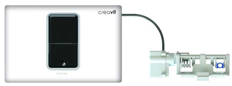 CREAVIT Кнопка для инсталляции сенсорная белая FP8003.00