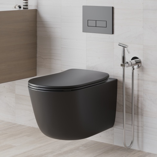 Гигиенический душ PAINI CACR442R Castello Round, встраиваемый, хром (CR)