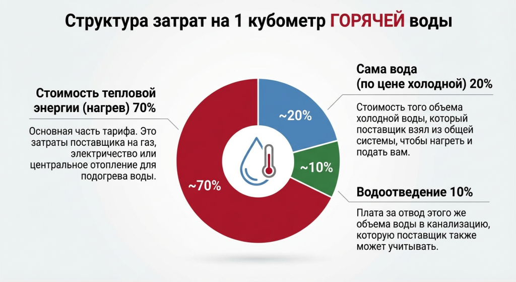 цена за кубометр горячей воды цена за кубометр горячей воды